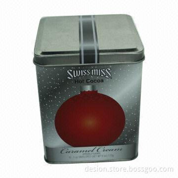 Tin Box with Fashion Pattern